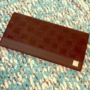 NWT Dunhill black long wallet for men